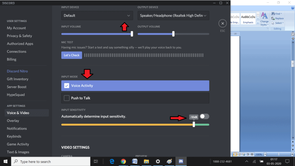 how to use stereo mix on discord